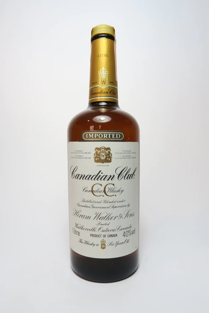 Canadian Club 6YO Blended Canadian Whisky - 1980s (40%, 75cl)