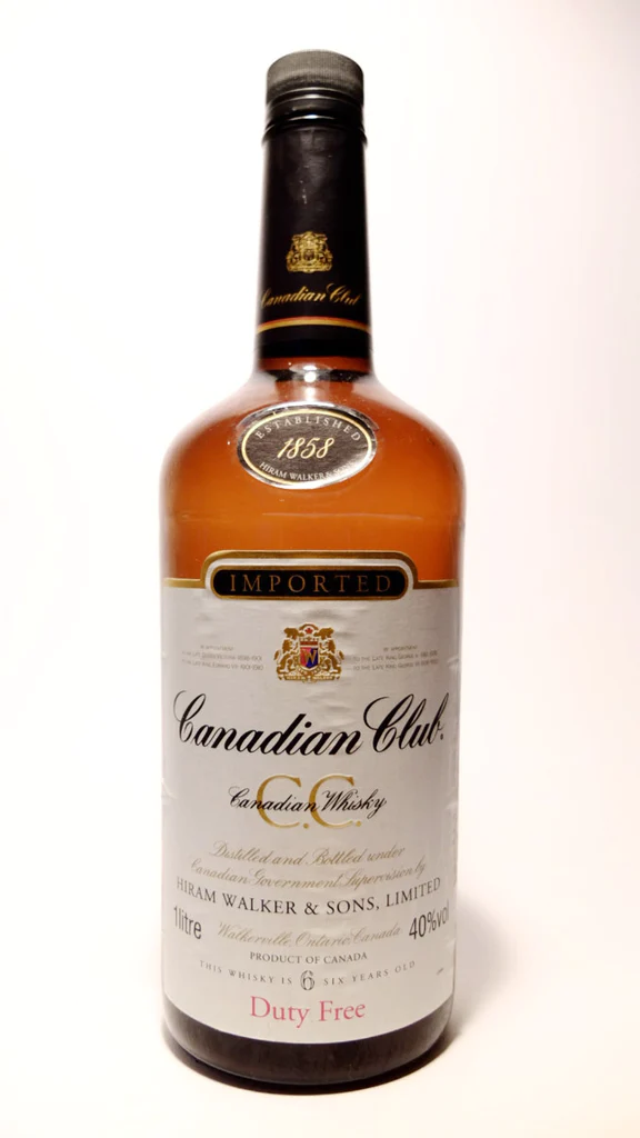 Canadian Club 6YO Blended Canadian Whisky - 1990s (40%, 75cl)
