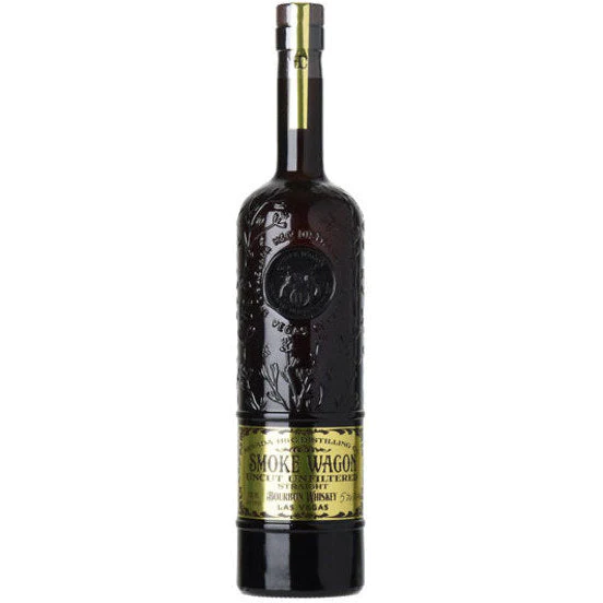 Smoke Wagon Uncut Unfiltered Straight Bourbon Whiskey